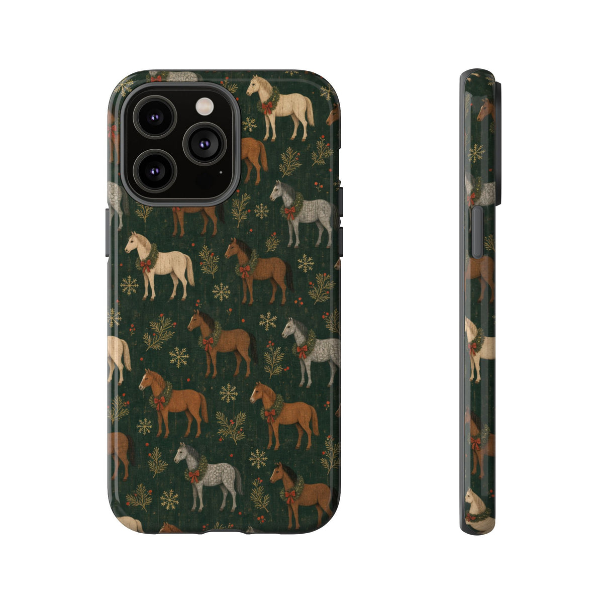 Wreath Horses Tough Case