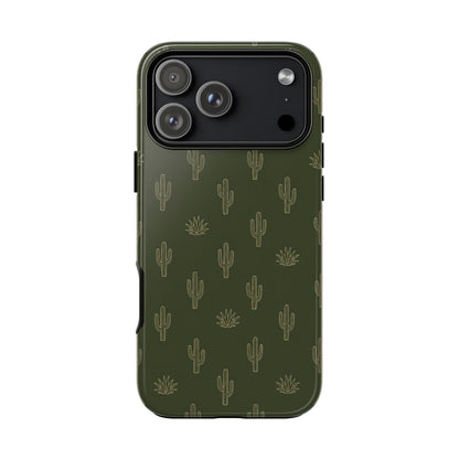Green Cactus Tough Case