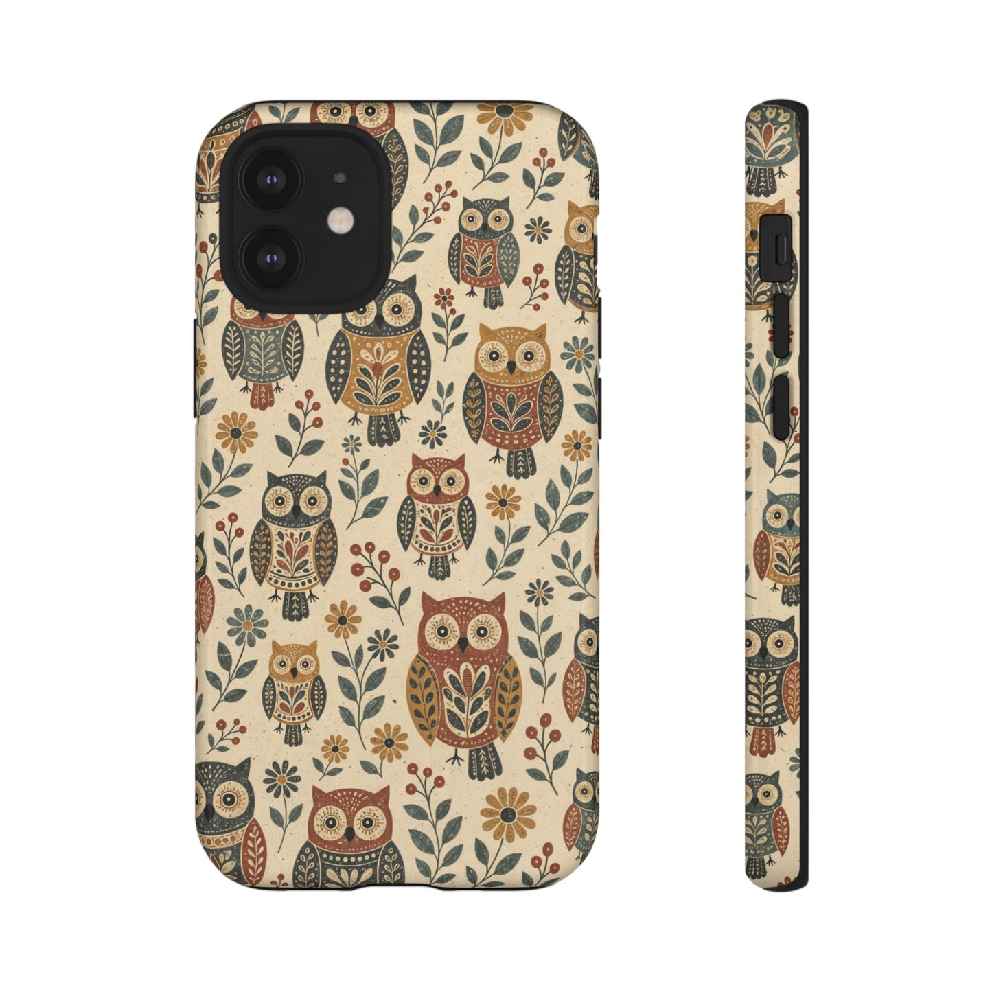 Folk Owls Tough Case