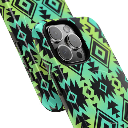 Electric Aztec Magnetic Case