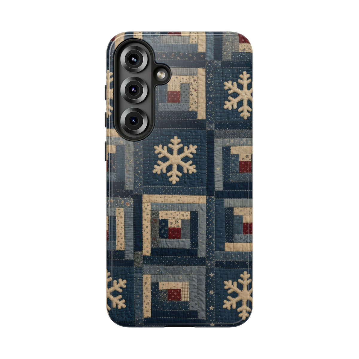 Snowflake Quilt Tough Case