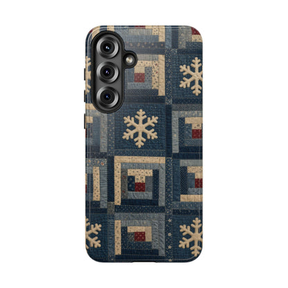 Snowflake Quilt Tough Case