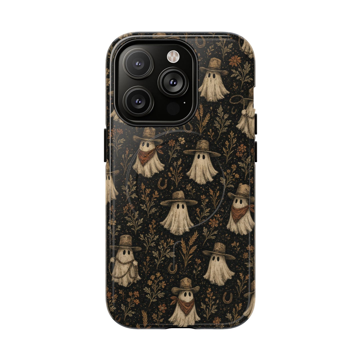 Prairie Ghost Floral Magnetic Case