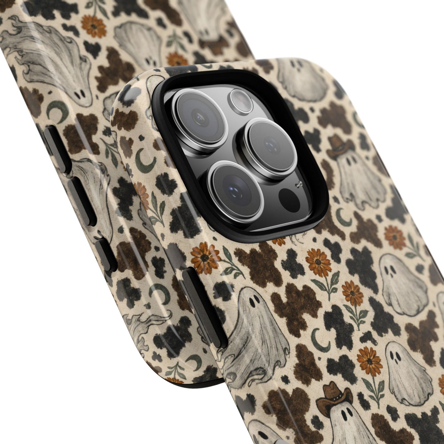 Ghostly Cowhide Tough Case