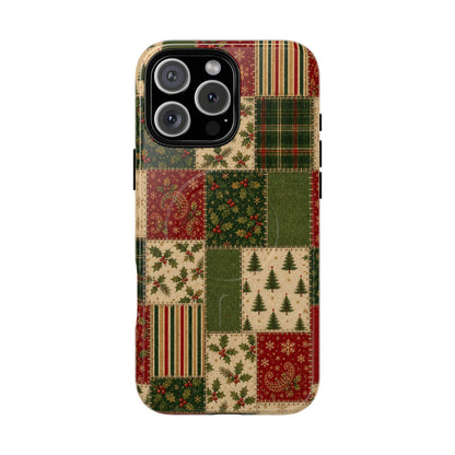 Holiday Patchwork Magnetic Case