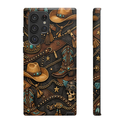 Moto Boho Cowgirl Tough Case