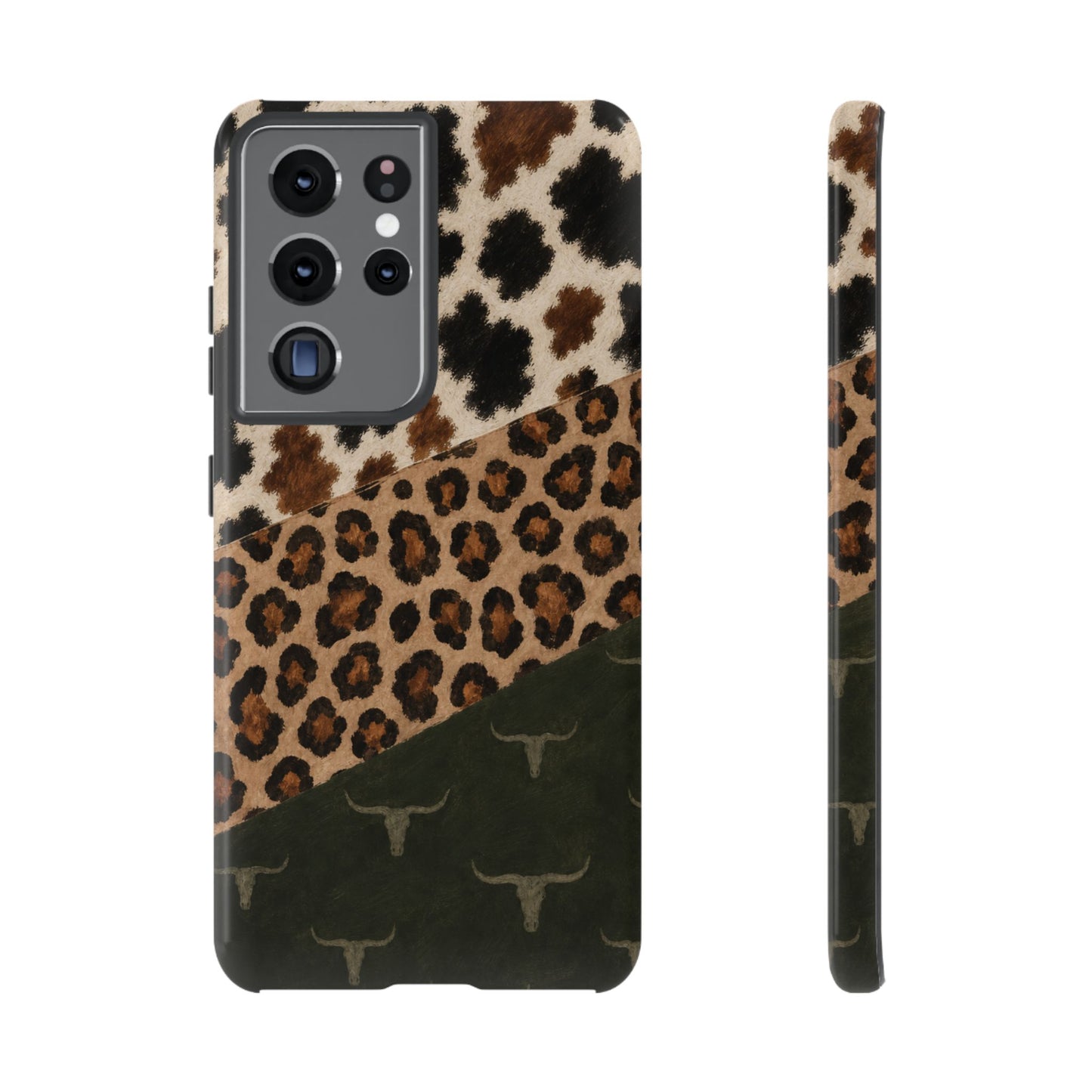 Leopard Longhorn Tough Case