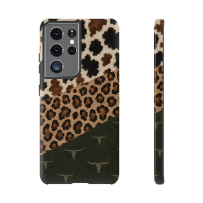 Leopard Longhorn Tough Case