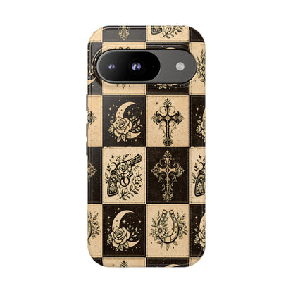 Western Patchwork Icons Tough Case