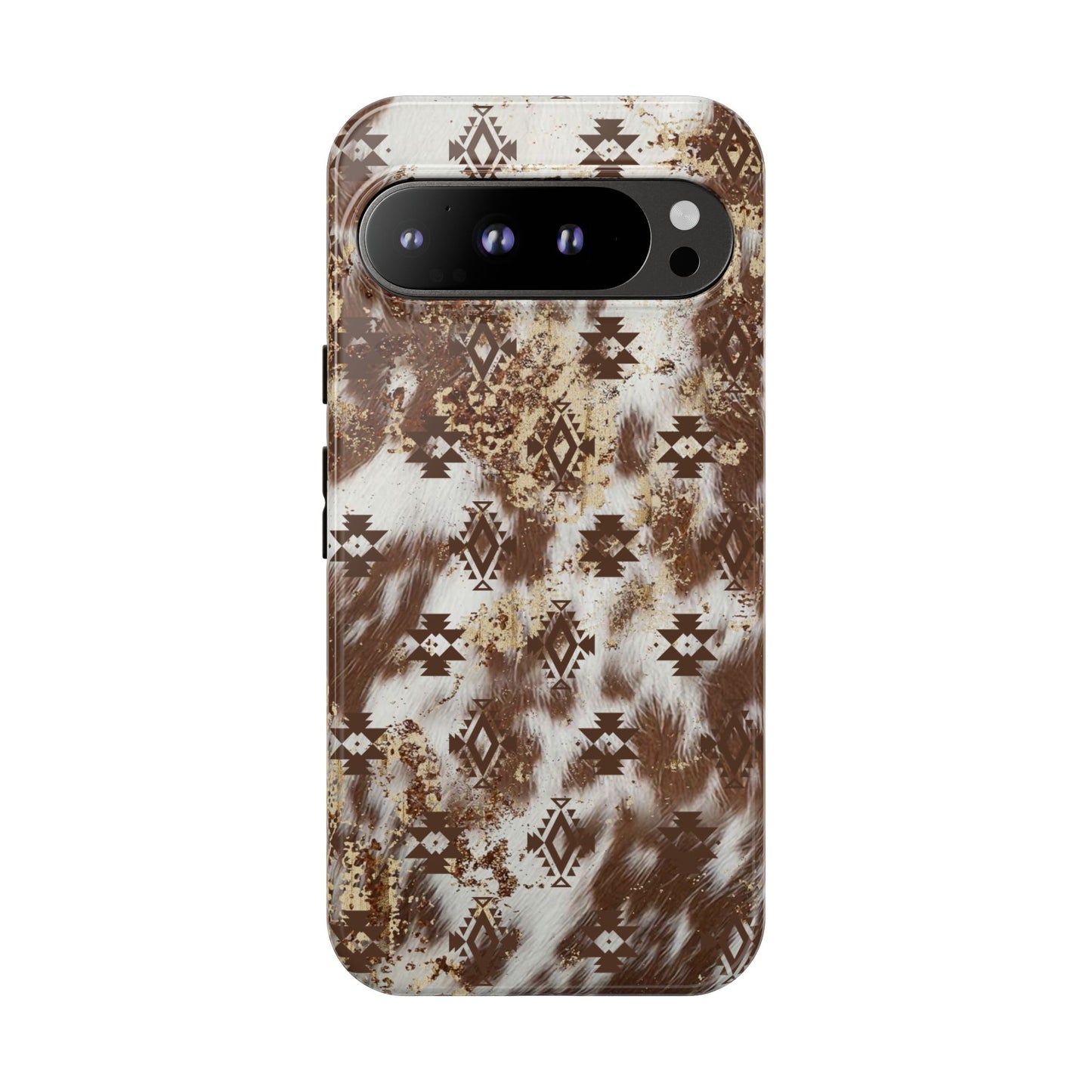Aztec Cowhide Tough Phone Case