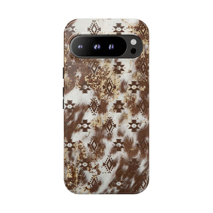 Aztec Cowhide Tough Phone Case