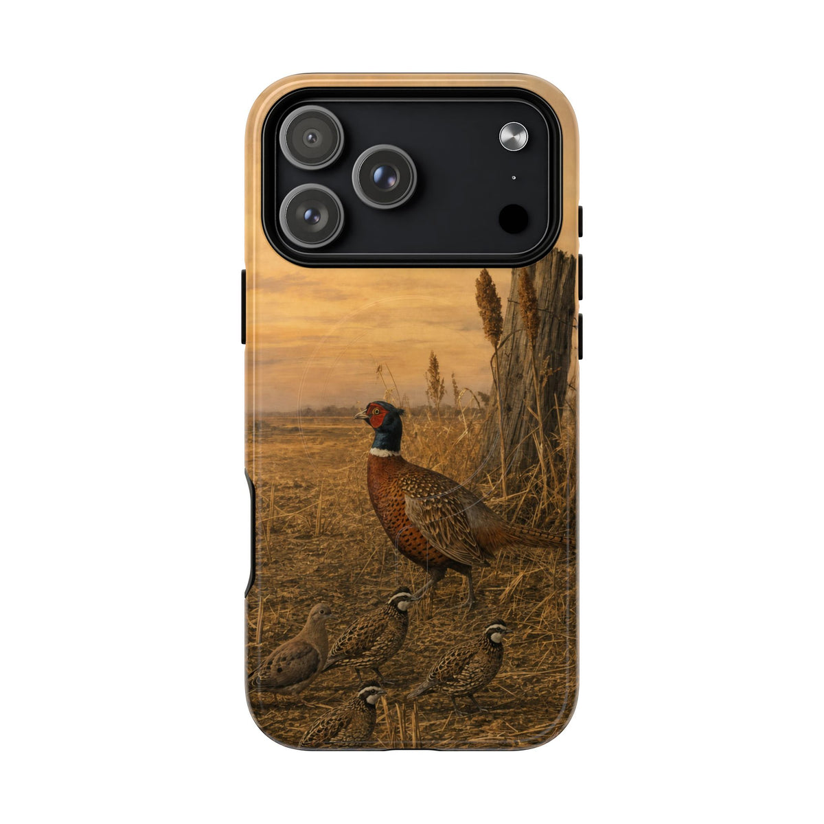 Pheasant Sunset Magnetic Case