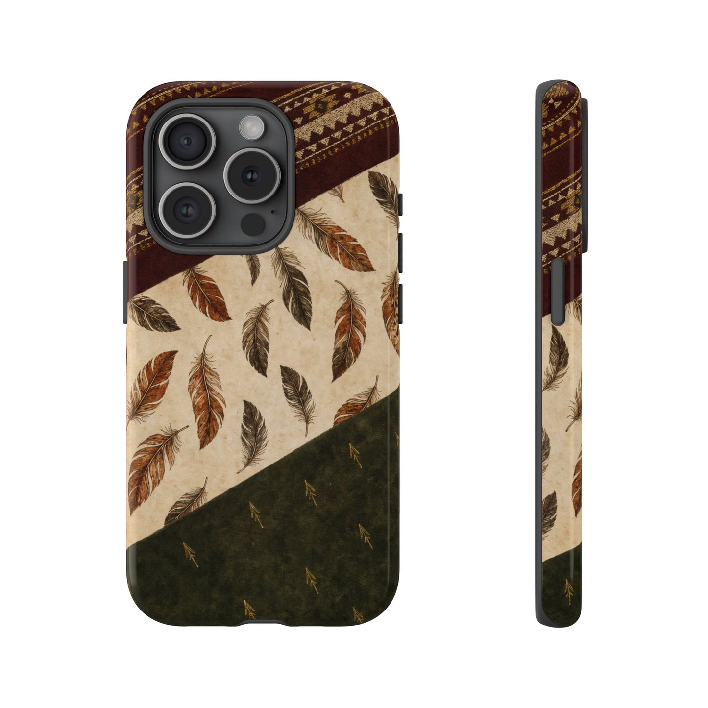 Feather Aztec Swaths Tough Case