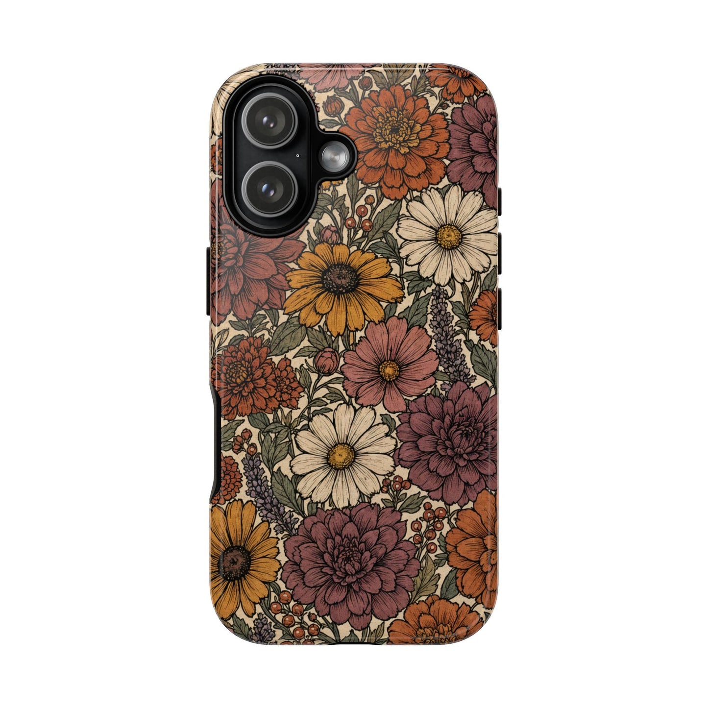 Inked Bouquet Tough Case