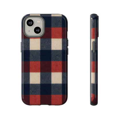 Patriotic Plaid Tough Case