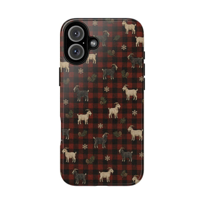 Buffalo Check Goats Tough Case