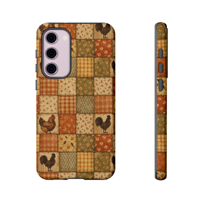 Chickens Patchwork Tough Case