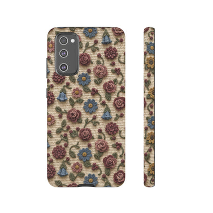 Crochet Flower Garden Tough Case