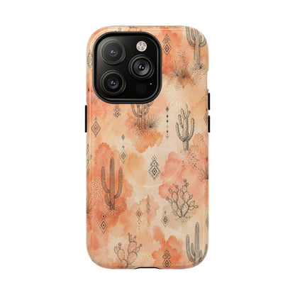 Watercolor Cactus Magnetic Case