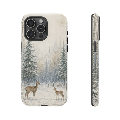 Snowy Doe Tough Case