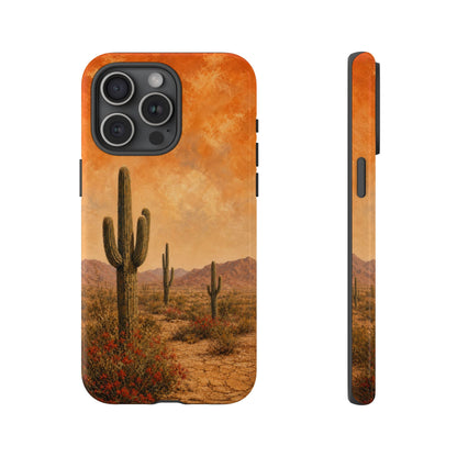 Sunset Cacti Tough Case