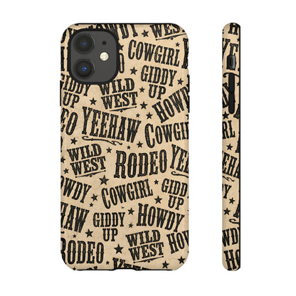 Cowgirl Slang Tough Case