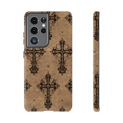 Western Gothic Crosses Tough Case