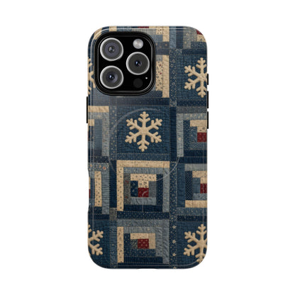 Snowflake Quilt Magnetic Case