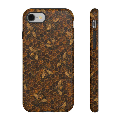 Golden Honeycomb Tough Case