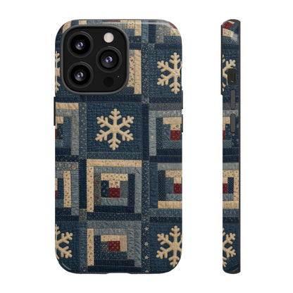 Snowflake Quilt Tough Case