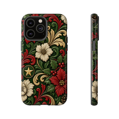 Tooled Christmas Stars Tough Case