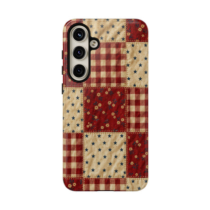 Gingham Stars Tough Case