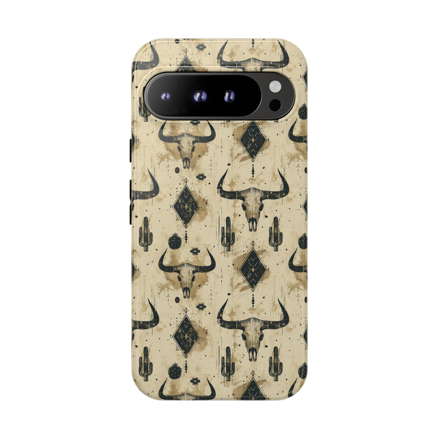 Bull Skull Grunge Tough Phone Case