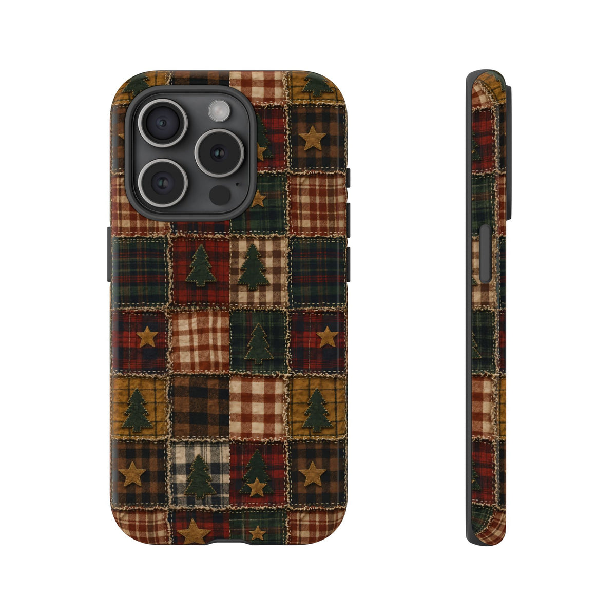 Christmas Rag Quilt Tough Case