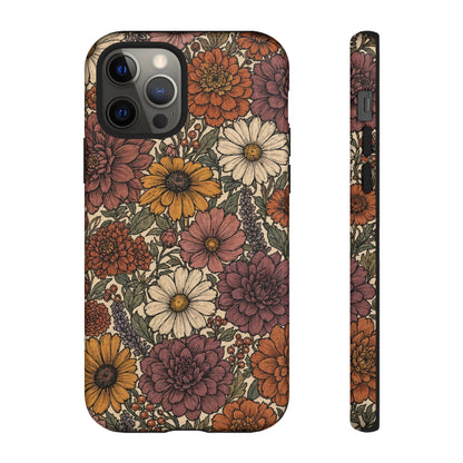 Inked Bouquet Tough Case
