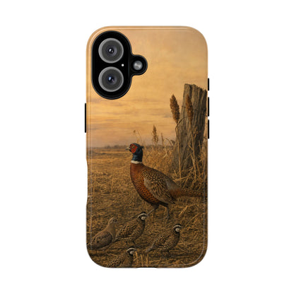 Pheasant Sunset Tough Case