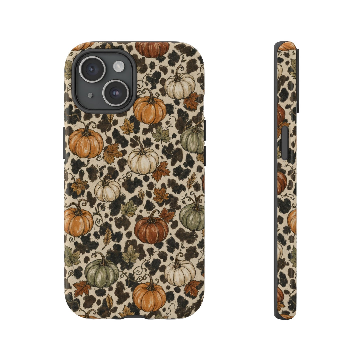 Cowhide Pumpkin Patch Tough Case