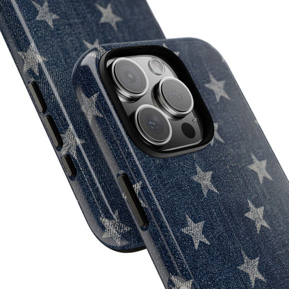 Denim and Stars Tough Case