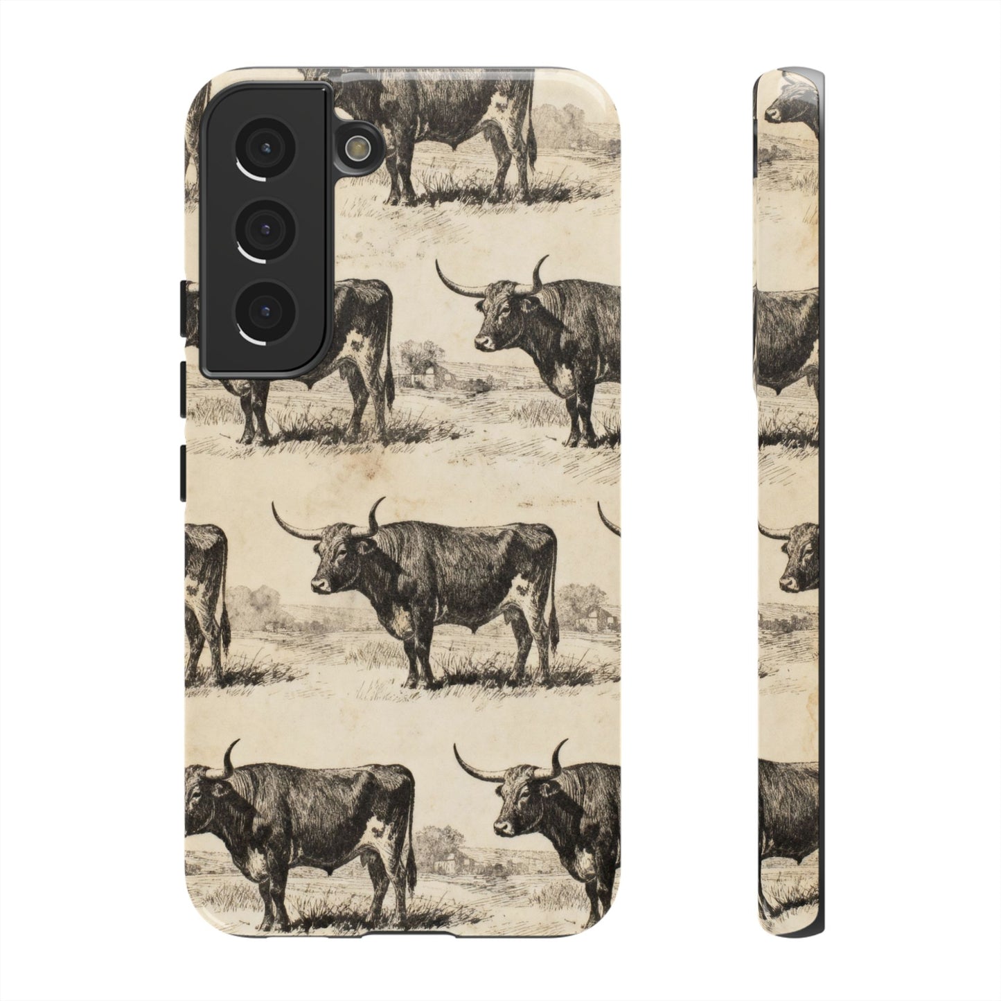 Vintage Longhorns Tough Case