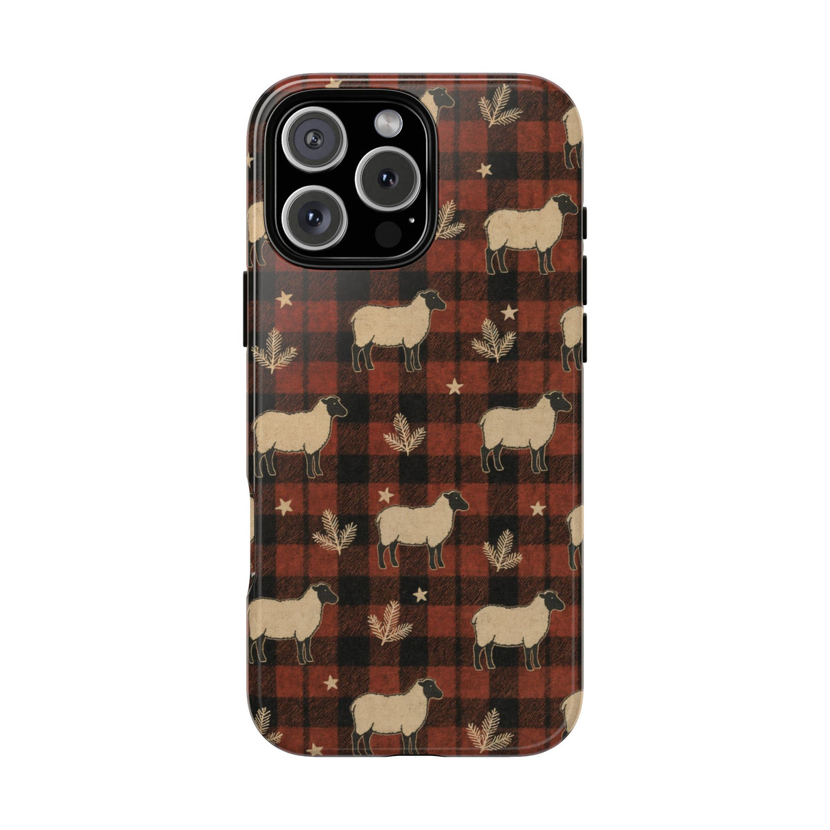 Plaid Sheep Tough Case