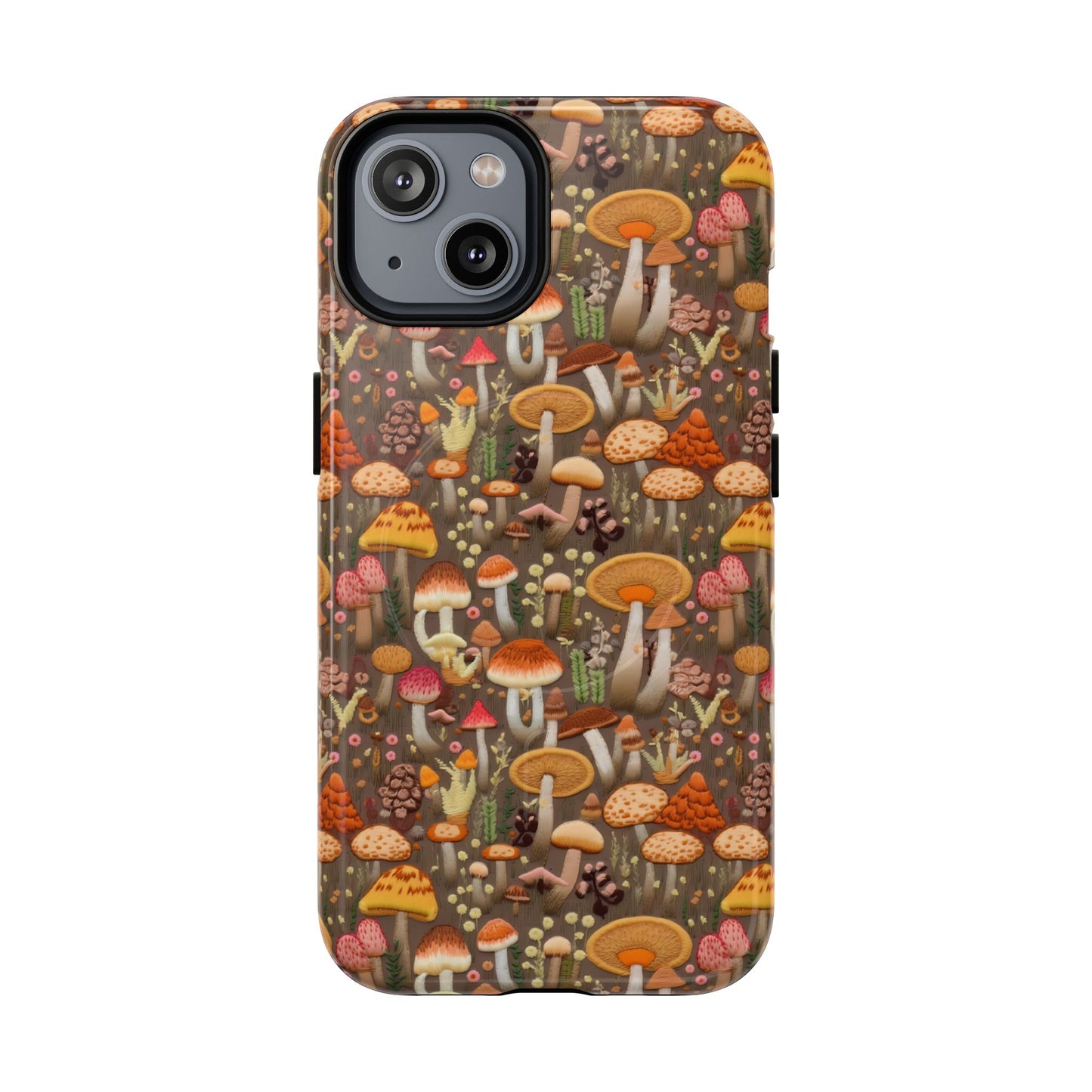 Orange Mushroom Magnetic Case