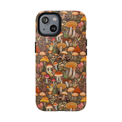 Orange Mushroom Magnetic Case