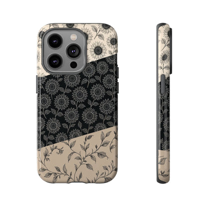 Inked Sunflowers Tough Case