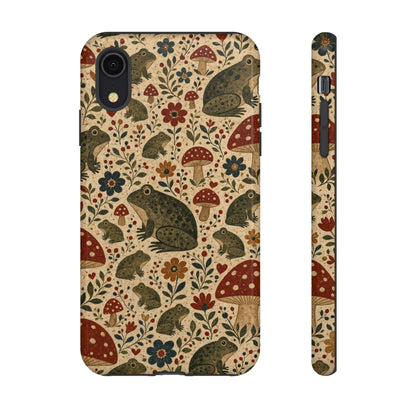 Folk Frog Toadstool Tough Case