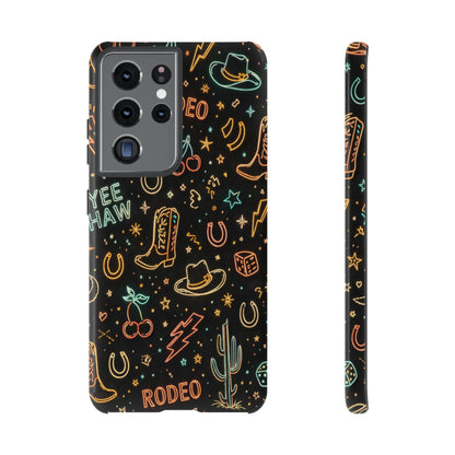 Retro Neon Rodeo Tough Case