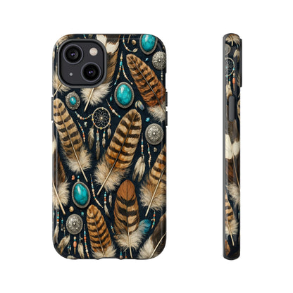 Southwest Feather Tough Case