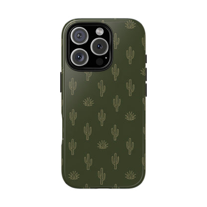 Green Cactus Tough Case