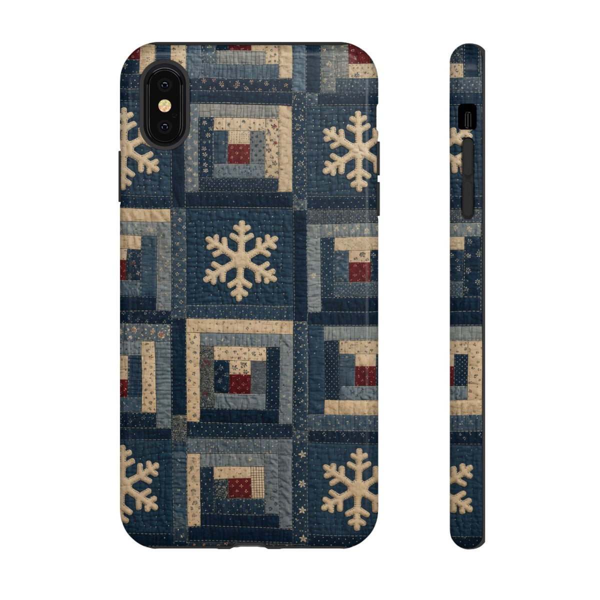 Snowflake Quilt Tough Case