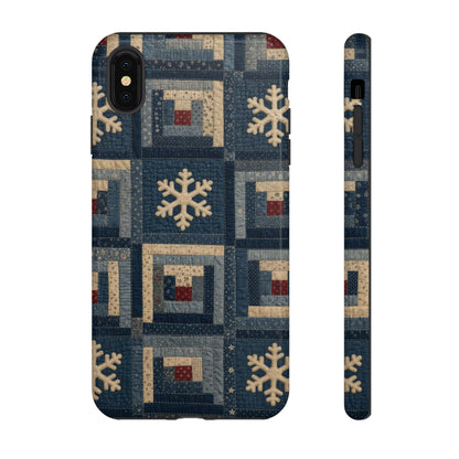 Snowflake Quilt Tough Case