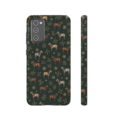 Evergreen Horses Tough Case